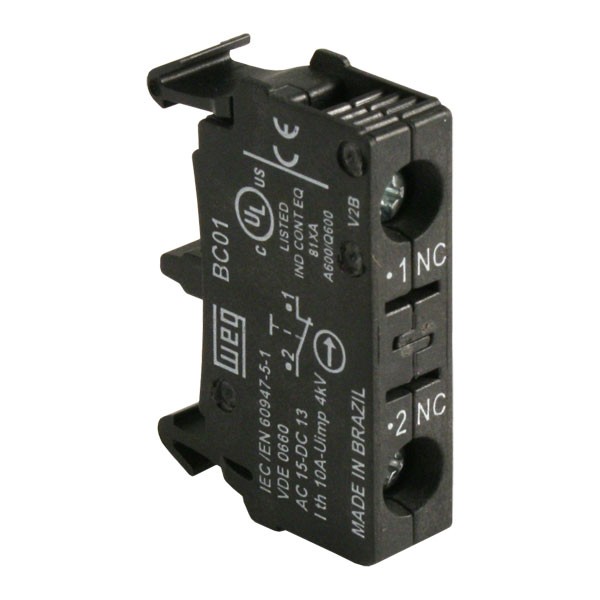 WEG Pilot Devices NC CONTACT BLOCK
