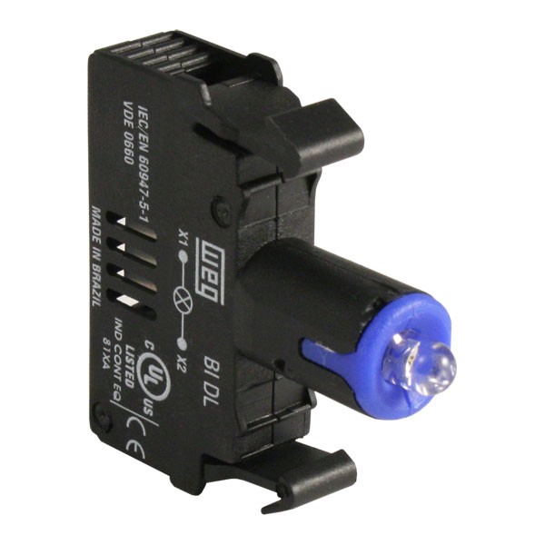 WEG Pilot Devices BLUE 120VAC LED BLOCK